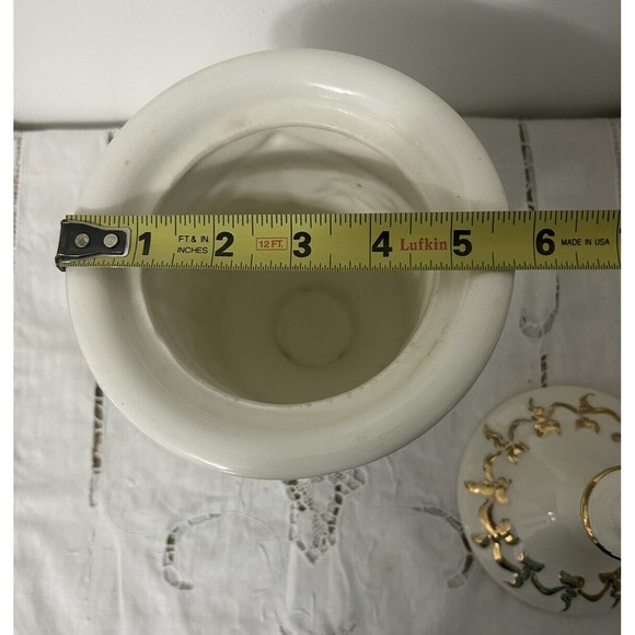 VTG Arnels Pottery Ceramic Jar Urn Vase w/ Lid Roman Greek Artist Signed 1965 - Picture 10 of 11